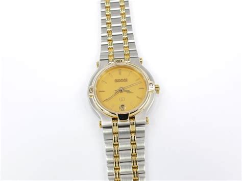 gucci 9000l women's wristwatch watch|swwatches champagne dial.